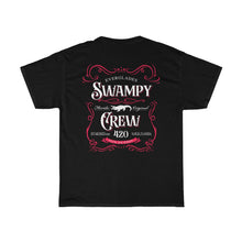 Load image into Gallery viewer, SWAMPY CREW WHISKEY back Unisex Heavy Cotton Tee