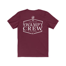 Load image into Gallery viewer, SWAMPY CREW FIND REFUGE Unisex Jersey Short Sleeve Tee