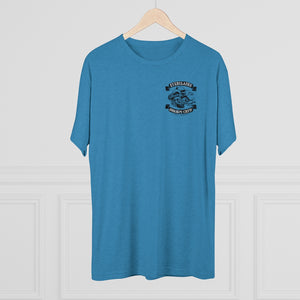 SWAMPY CREW SMOKIN GATOR Men's Tri-Blend Crew Tee