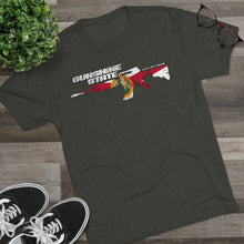 Load image into Gallery viewer, GUN SHINE STATE Men&#39;s Tri-Blend Crew Tee