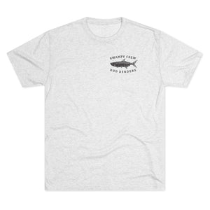 ROD BENDERS Men's Tri-Blend Crew Tee