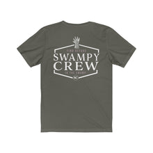 Load image into Gallery viewer, SWAMPY CREW FIND REFUGE Unisex Jersey Short Sleeve Tee