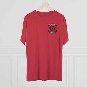 SWAMPY CREW SMOKIN GATOR Men's Tri-Blend Crew Tee