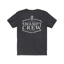 Load image into Gallery viewer, SWAMPY CREW FIND REFUGE Unisex Jersey Short Sleeve Tee