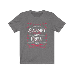 SWAMPY CREW WHISKEY Unisex Jersey Short Sleeve Tee