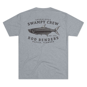 ROD BENDERS Men's Tri-Blend Crew Tee