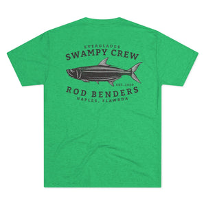 ROD BENDERS Men's Tri-Blend Crew Tee