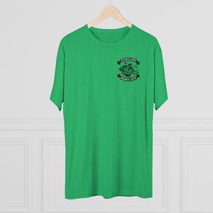 SWAMPY CREW SMOKIN GATOR Men's Tri-Blend Crew Tee