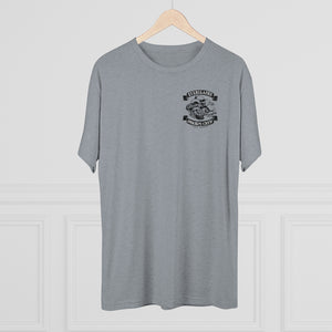 SWAMPY CREW SMOKIN GATOR Men's Tri-Blend Crew Tee