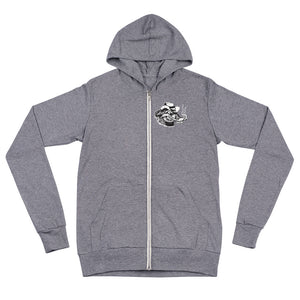 EVERGLADES SWAMPY CREW Unisex zip hoodie